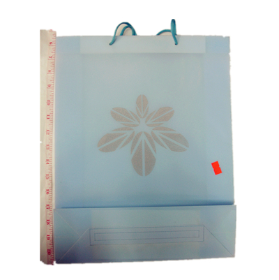 Flower plastic gift bag (L)